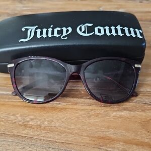 Juicy Couture Burgundy Sunglasses